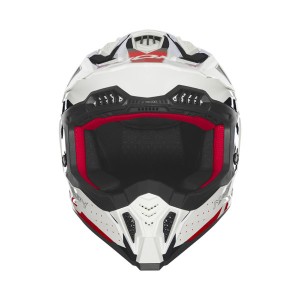 NOX KASK OFF ROAD / CROSS N634 GRADIENT KOLOR BIAŁY/CZERWONY ROZMIAR XL