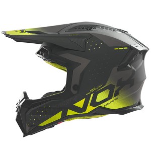 NOX KASK OFF ROAD / CROSS N634 GRADIENT KOLOR CZARNY MAT/ŻÓŁTY NEON ROZMIAR XXL