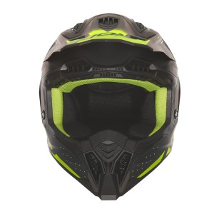 NOX KASK OFF ROAD / CROSS N634 GRADIENT KOLOR CZARNY MAT/ŻÓŁTY NEON ROZMIAR XL