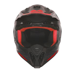 NOX KASK OFF ROAD / CROSS N634 GRADIENT KOLOR CZARNY/CZERWONY MAT ROZMIAR XL