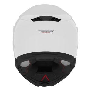 NOX KASK SZCZĘKOWY (FLIP-UP) Z BLENDĄ N967 SOLID KOLOR BIAŁY POŁYSK ROZMIAR XXL