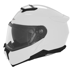 Kask szczękowy NOX N967 Solid Biały Połysk XL