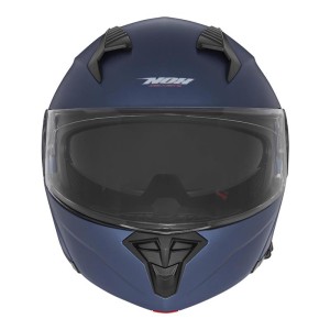 NOX KASK SZCZĘKOWY (FLIP-UP) Z BLENDĄ N967 SOLID KOLOR NIEBIESKI MAT ROZMIAR XL - Doskonały wybór dla miłośników motoryzacji!