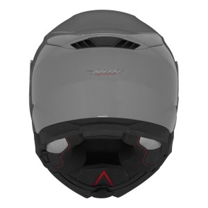 NOX KASK SZCZĘKOWY (FLIP-UP) Z BLENDĄ N967 SZARY POŁYSK ROZMIAR L