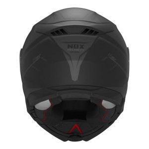 NOX KASK SZCZĘKOWY (FLIP-UP) Z BLENDĄ N967 SYNCHRO CZARNY/TYTANOWY MAT ROZMIAR L