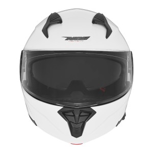 NOX KASK SZCZĘKOWY (FLIP-UP) Z BLENDĄ N968 BIAŁY POŁYSK ROZMIAR XL