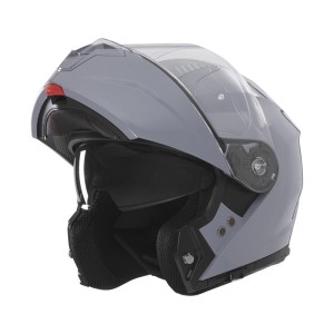 NOX PROMOCJA KASK SZCZĘKOWY (FLIP-UP) Z BLENDĄ N968 SOLID KOLOR SZARY POŁYSK ROZMIAR XL