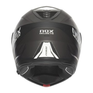 NOX KASK SZCZĘKOWY (FLIP-UP) Z BLENDĄ N968 ULTRA KOLOR CZARNY/BIAŁY MAT ROZMIAR XXL