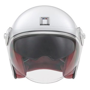Kask otwarty NOX PREMIUM JET HERITAGE SOLID BIAŁY POŁYSK XL