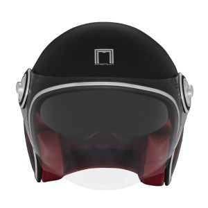 Kask otwarty NOX PROMOCJA PREMIUM Jet Heritage Line czarny/czerwony/biały rozmiar M