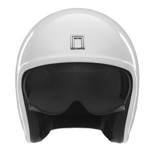 Kask otwarty NOX PREMIUM JET NEXT SOLID biały połysk rozmiar M