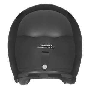 Kask otwarty NOX Premium Jet Next Solid czarny połysk rozmiar M