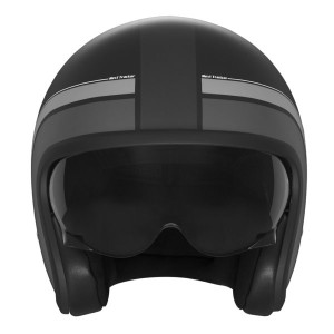 Kask otwarty NOX Premium Jet Next Traker czarny/tytanowy mat rozmiar L