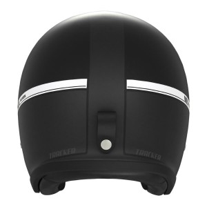 NOX PREMIUM KASK OTWARTY JET NEXT TRAKER CZARNY/TYTANOWY MAT XL