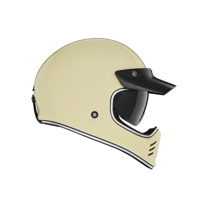 Kask integralny NOX PREMIUM Seventy II Solid Kremowy Rozmiar M