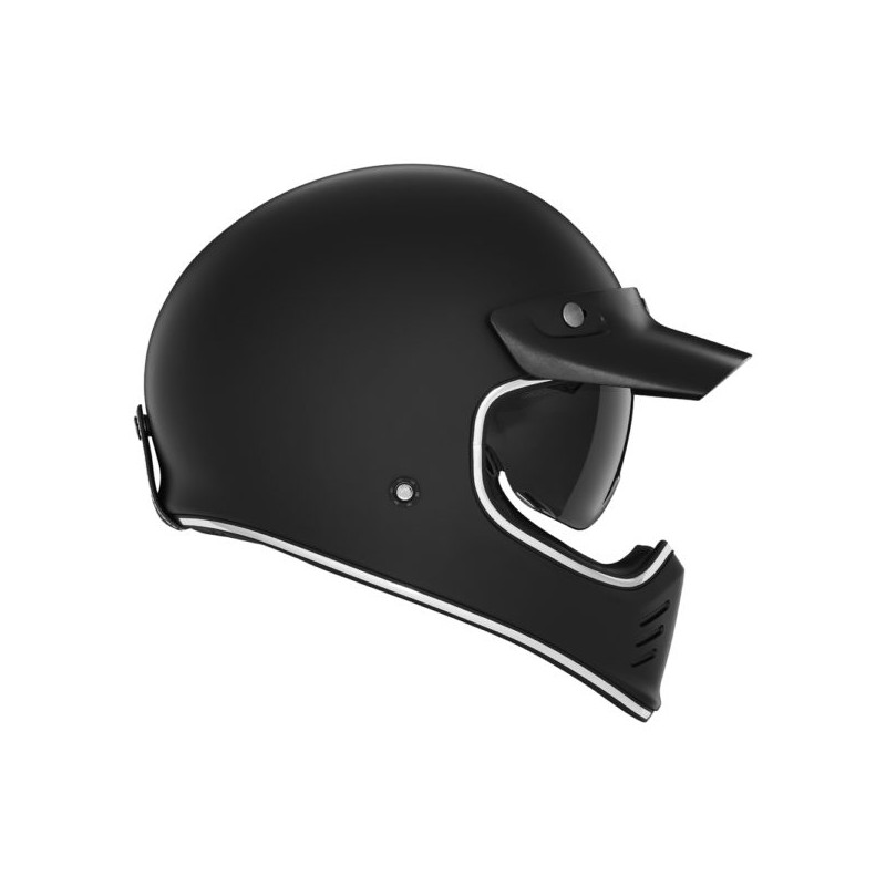 Kask integralny NOX PREMIUM Seventy II Solid czarny mat rozmiar L