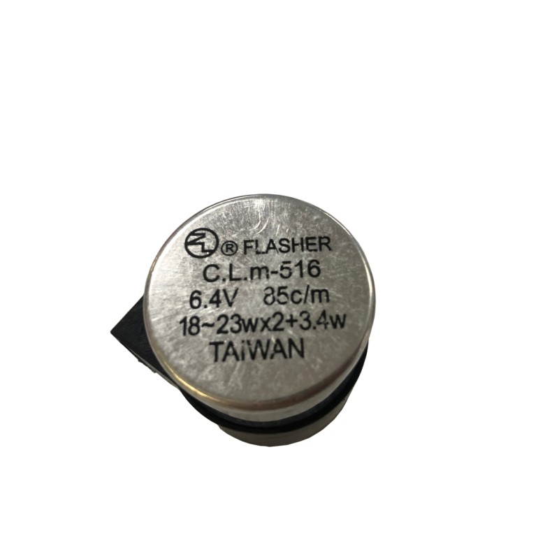 Przerywacz kierunkowskazów 6V 23W żarówkowych - obudowa okrągła