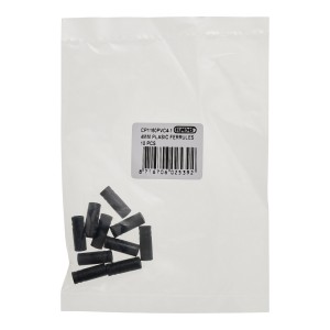 ELVEDES WYPRZEDAŻ KOŃCÓWKA PANCERZA PRZERZUTKI 4.3MM CZARNY 10SZT