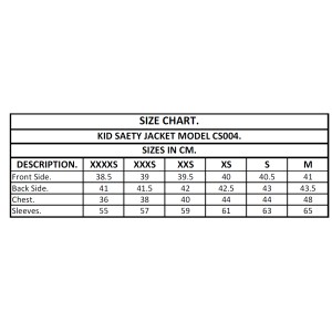 Gareth Promocja CS Buzer Osłona Klatki Piersiowej na Siatce Scorpion Junior Rozm. XXS