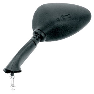 Lustro do Piaggio Sfera 50/125 '95, lewe, średnica gwintu 8mm, kolor czarny