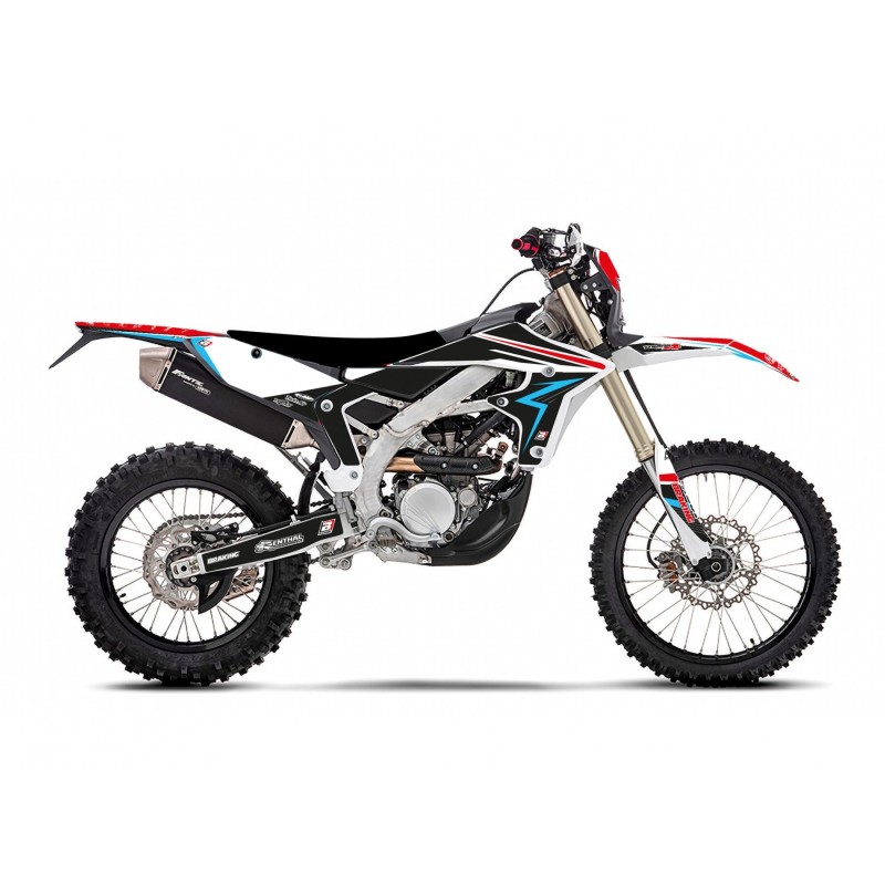 BLACKBIRD Pokrowiec / Poszycie na Siedzenie Fantic XXF/XEF '22-'24; XXF/XEF 450 '22-'23 Zebra Kolor Czarny Czerwony Biały