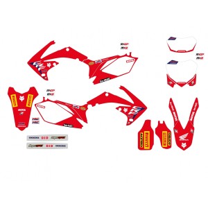 Komplet naklejek Blackbird Honda CRF 250R 10-13: CRF 450R 09-12 Replica Team HRC 24