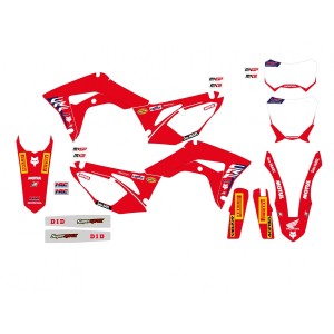 Naklejki Blackbird do Honda CRF 250R 18-21, CRF 450R 17-21, CRF 450X 17-24 Team HRC 24