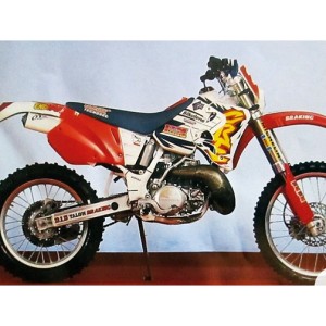 Komplet naklejek do Honda CR 125R '93-'97, CR 250R '92-'96 Replica Team Enduro FIM Honda 1995
