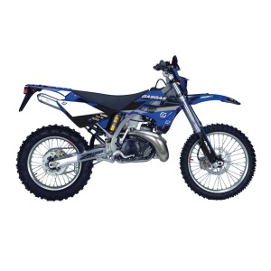 BLACKBIRD KOMPLET NAKLEJEK (OKLEIN) GAS GAS EC 125/250/300 '02-'06; FSR 450 '02-'06 DREAM 5 KOLOR NIEBIESKI