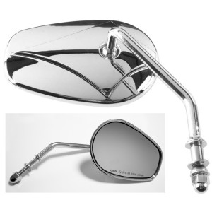 Lusterko Harley Davidson 03 prawe, chrom gwint M10 - VICMA