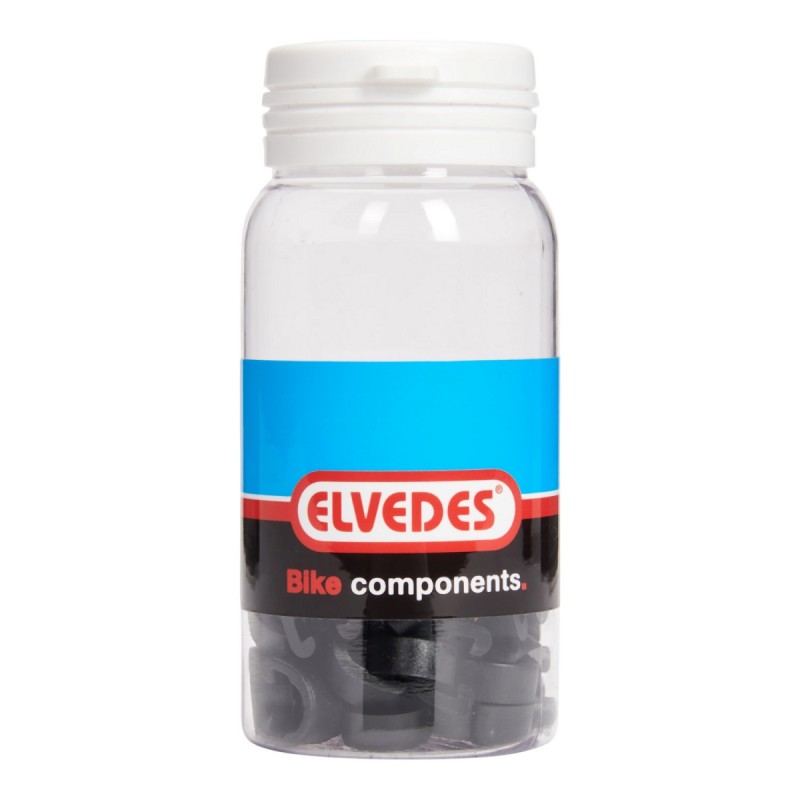 Elvedes Wyprzedaż Mocowanie Pancerza do Ramy - 50 szt. - Kolor Czarny