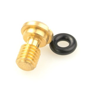 Śruba odgazowania amortyzatora KYB 5x11 złota