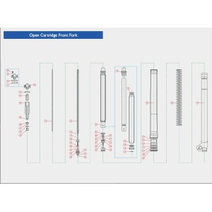 Nakrętka zaworu dobcia amortyzatora 6mm - KYB (65)
