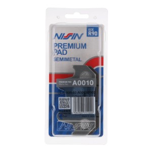 NISSIN KLOCKI HAMULCOWE KH69/2 PREMIUM SEMI-METALLIC (SPIEK METALICZNY) (ECE R90) (MADE IN JAPAN)