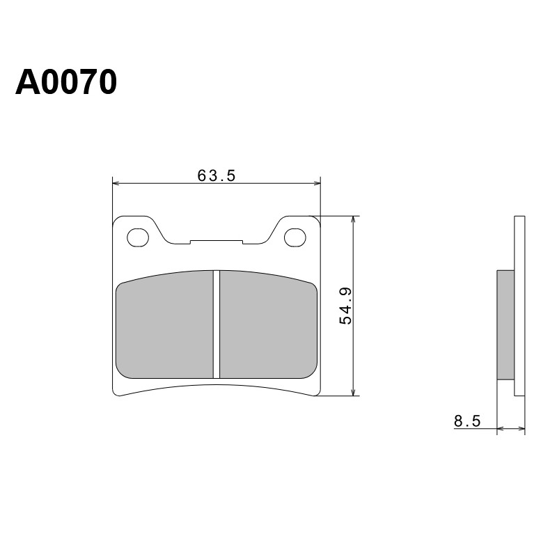 NISSIN KLOCKI HAMULCOWE KH88 PREMIUM SEMI-METALLIC - Made in Japan