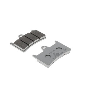 NISSIN KLOCKI HAMULCOWE KH252 / KH380 PREMIUM SEMI-METALLIC (SPIEK METALICZNY) (ECE R90) (MADE IN JAPAN) (2P-210NS)