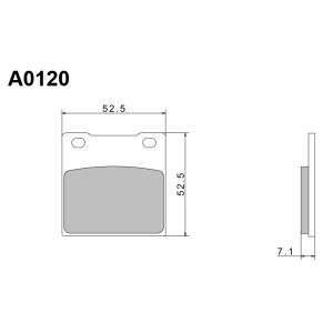 NISSIN KLOCKI HAMULCOWE KH63 / KH161 PREMIUM SEMI-METALLIC