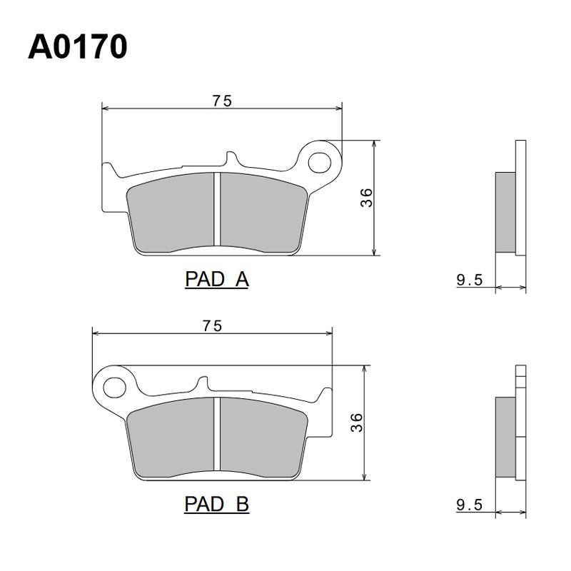 NISSIN KLOCKI HAMULCOWE KH131 PREMIUM SEMI-METALLIC