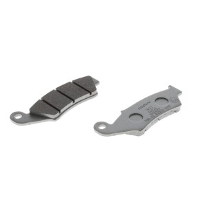 NISSIN KLOCKI HAMULCOWE KH185 / KH389 PREMIUM SEMI-METALLIC (SPIEK METALICZNY) (ECE R90) (MADE IN JAPAN) (2P-225NS)