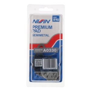 NISSIN KLOCKI HAMULCOWE KH67 PREMIUM SEMI-METALLIC (SPIEK METALICZNY) (ECE R90) (MADE IN JAPAN)