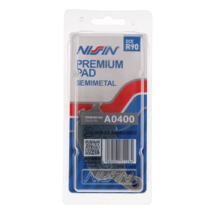 NISSIN KLOCKI HAMULCOWE KH174 PREMIUM SEMI-METALLIC (SPIEK METALICZNY)