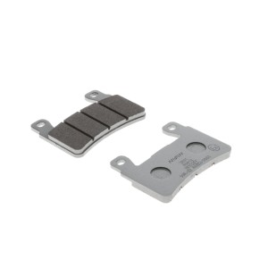 NISSIN KLOCKI HAMULCOWE KH265 / KH296 PREMIUM SEMI-METALLIC (SPIEK METALICZNY) (ECE R90) (MADE IN JAPAN) (2P-245NS)