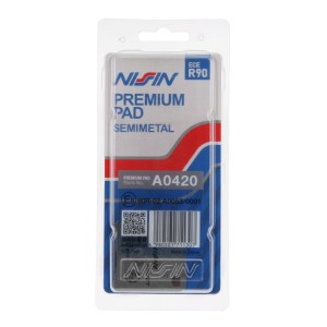 NISSIN KLOCKI HAMULCOWE KH257 PREMIUM SEMI-METALLIC (SPIEK METALICZNY)