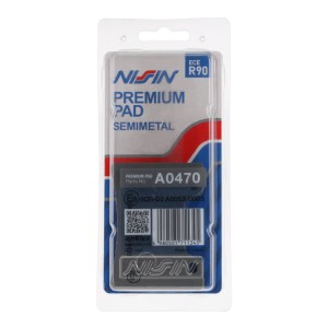 NISSIN KLOCKI HAMULCOWE KH160 PREMIUM SEMI-METALLIC (SPIEK METALICZNY) (ECE R90) (MADE IN JAPAN)