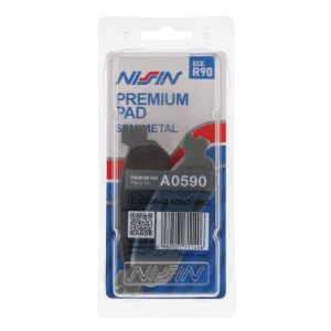 NISSIN KLOCKI HAMULCOWE KH275 PREMIUM SEMI-METALLIC (SPIEK METALICZNY) (ECE R90) (MADE IN JAPAN)