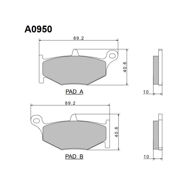 NISSIN KLOCKI HAMULCOWE KH419 PREMIUM SEMI-METALLIC (SPIEK METALICZNY) (ECE R90) (MADE IN JAPAN)