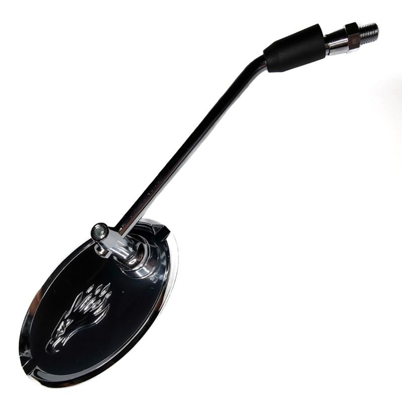 Lusterko prawe uniwersalne chromowane do samochodu - FAR