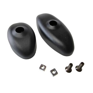 Lusterko lewe do owiewki uniwersalne - carbon