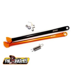 FM-PARTS STOPKA BOCZNA (NÓŻKA) KTM / HUSQVARNA '17-'23 KOLOR POMARAŃCZOWY