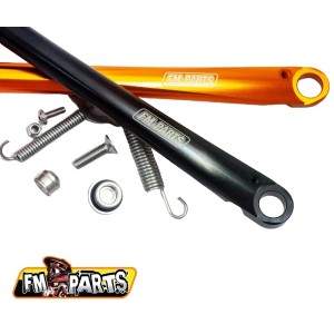 FM-PARTS STOPKA BOCZNA (NÓŻKA) KTM / HUSQVARNA '17-'23 KOLOR POMARAŃCZOWY